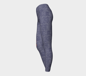 Fearless Rose Bold Legging (Purple)