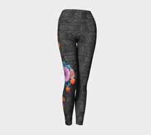 Load image into Gallery viewer, Fearless Rose Bold Legging (Black)

