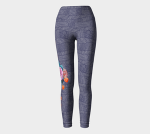 Fearless Rose Bold Legging (Purple)