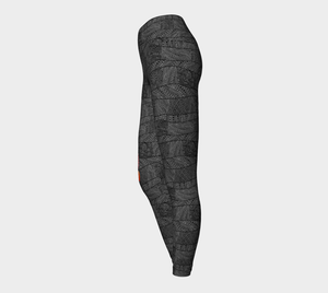 Fearless Rose Bold Legging (Black)