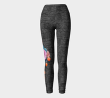 Load image into Gallery viewer, Fearless Rose Bold Legging (Black)
