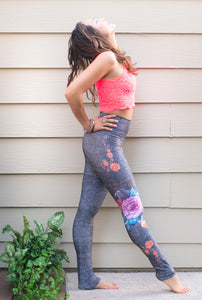 Fearless Rose Bold Legging (Black)