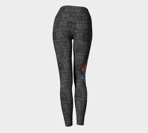 Fearless Rose Bold Legging (Black)